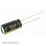 Panasonic Capacitor 820μF, 6.3V dc, EEUFM0J821L
