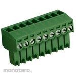 RS PRO PCB Terminal Block, 3.5mm Pitch, 1 Row, 9 Poles, Green