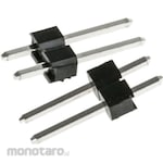 RS PRO Pin Header, 2 Poles, 1 Row, Straight 2.54mm