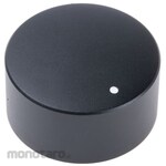 RS PRO Volume Adjustment Knob (Knob)/Accessory for Knob Shaft: 6mm, Diameter: 35mm