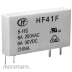 Hongfa Hongfa Europe GMBH Relay 12V dc, 1c contact 6 A PCB mounting