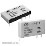 Hongfa Hongfa Europe GMBH Relay 24V dc, 1c contact 6 A PCB mounting