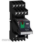 Schneider Electric Relay 24V ac 4c contact DIN rail type