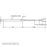 OMRON Temperature Sensor Thermistor E52-The (Sensor Suhu)