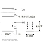 OMRON Mini Power Relay MY2 MY2N DC6 1pc