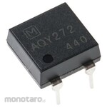 Panasonic photocoupler, through-hole mounting, MOSFET output, AQY272