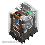 WEIDMULLER Universal Range D-SERIES Individual Components DRG (from 25mm Width) Relay 4CO with LED and Test Button