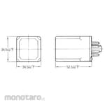 OMRON Latching Relay (Relai Pengunci)