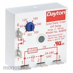 DAYTON Time-Delay Solid-State Relay