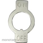 NKK Switches (formerly Nippon Kaikei) ON-OFF Dial for Toggle Switch (for M12 Bushing)