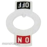 NKK Switches (formerly Nippon Kaikei) ON-OFF dial for toggle switch (for M6 bushing)