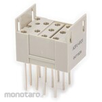 OMRON Illuminated Pushbutton Switch Socket (Rectangular) (Square Body)
