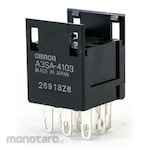 OMRON Illuminated Pushbutton Switch Socket (Square) (Square Body)