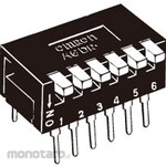 OMRON Seal-Shaped DIP Switch A6D/A6DR