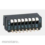 NIDEK Components (formerly Nidec Copal Electronics/Fujisoku) Nidec Copal Electronics DIP switch, piano, SPST