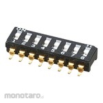 NIDEK Components (formerly Nidec Copal Electronics/Fujisoku) Nidec Copal Electronics DIP switch, slide, 4PST
