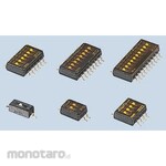 NIDEK Components (formerly Nidec Copal Electronics/Fujisoku) Nidec Copal Electronics DIP switch, slide, 6PST