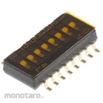 NIDEK Components (formerly Nidec Copal Electronics/Fujisoku) Nidec Copal Electronics DIP switch, slide, 8PST