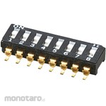 NIDEK Components (formerly Nidec Copal Electronics/Fujisoku) Nidec Copal Electronics DIP switch, slide, 8PST