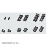 NIDEK Components (formerly Nidec Copal Electronics/Fujisoku) Slide switch, DIP type, 8 poles, no cleaning (no tape seal), gull wing