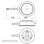Ojiden (Osaka Automatic Electric) Foot Switch SP Type Series Seal Struture Switc Built-in Type