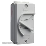 Hager IP66 20A 3P SW Neutral Utility Isolator
