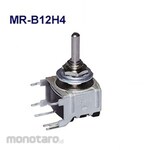 NKK Switches (formerly Nippon Kaikei) 90-degree step rotary switch (MR-B series)