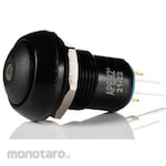 APEM APEM Push Button Switch, Latching, Panel Mount, SPST, IPR1SAD2LOY