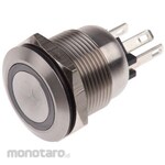 BULGIN Bulgin Push Button Switch, Momentary, Panel Mount, SPST, MPI002/28/D5