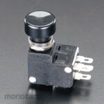ESCO 125V / 15A push switch (red)