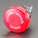 ESCO 16mm push button switch (emergency stop)