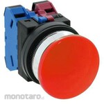 ESCO 1a-1b / 30mm Push button switch (large / red)