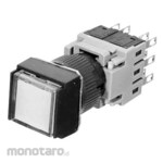 Fuji Electric Φ16 Push Button Switch AH164 / AH165 Square Flat Type