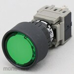 Fuji Electric Φ16 push button switch AH165-2 round flat type