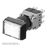 Fuji Electric Diameter 16 Push Button Switch AH164 / AH165 Long Angle Flat Type