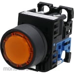 Fuji Electric Push Button Switch Illuminated AR22 Series Flat (Φ24) (Saklar Tombol/Saklar Tekan)