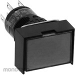 IDEC Φ16 A6 Series 6 Illuminated Pushbuttons (with Rectangular 3-Way Barrier)