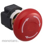 IDEC Φ16 XA Series Emergency Stop Push Button Switch (Round Form Shape Separated Type) Illuminated Large Button