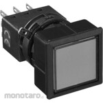 IDEC Φ25 Flash Silhouette Switch LW Series Push Button Switch (Square Square Flat Button)
