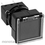 IDEC Φ25 flash silhouette switch LW series pushbutton switch (flat button with regular guard)