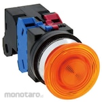 IDEC Φ30 Series Illuminated Push Button Switch (Large Φ40 Lens) BA9S