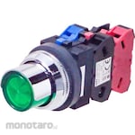 IDEC Φ30 Series Illuminated Pushbutton Switch (LED with Protruding Half Guard) BA9S
