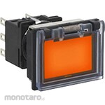 IDEC Flash Silhouette LB Series Illuminated Push Button Switch Rectangular