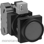 IDEC HW Series Illuminated Pushbutton Switch Φ22 (Rounded Round LED) (Alternate Type)