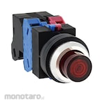 IDEC Push Button Switch Illuminated 220VAC 25mm (Saklar Tombol/Saklar Tekan)