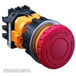 IDEC Push Button Switch XN Series Emergency Stop Φ30 Flash Bezel Type (Saklar Tombol/Saklar Tekan)