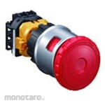 IDEC Push Button Switch for Emergency Stop Diameter 30 Padlock Compatible Type (Saklar Tombol/Saklar Tekan)