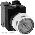 IDEC TW Series Illuminated Push Button Switch with Protruding Full Guard (LED) Alternate Type
