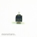 NKK Switches (formerly Nippon Kaikei) Fully illuminated push button switch yellow ON-(ON)