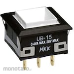 NKK Switches (formerly Nippon Kaikei) Pushbutton Switch UB Series